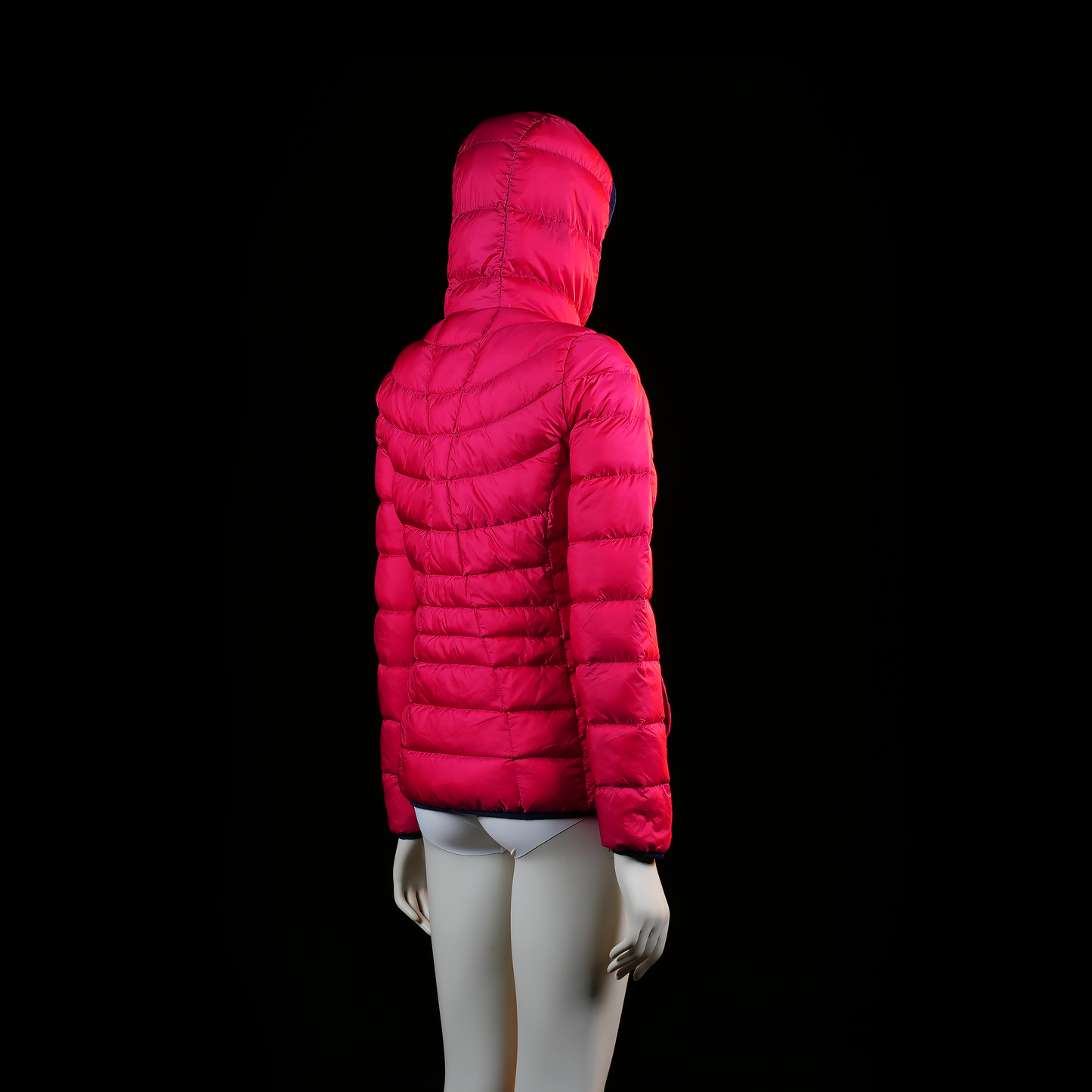 Padded jacket - Pink & Black - Size 36