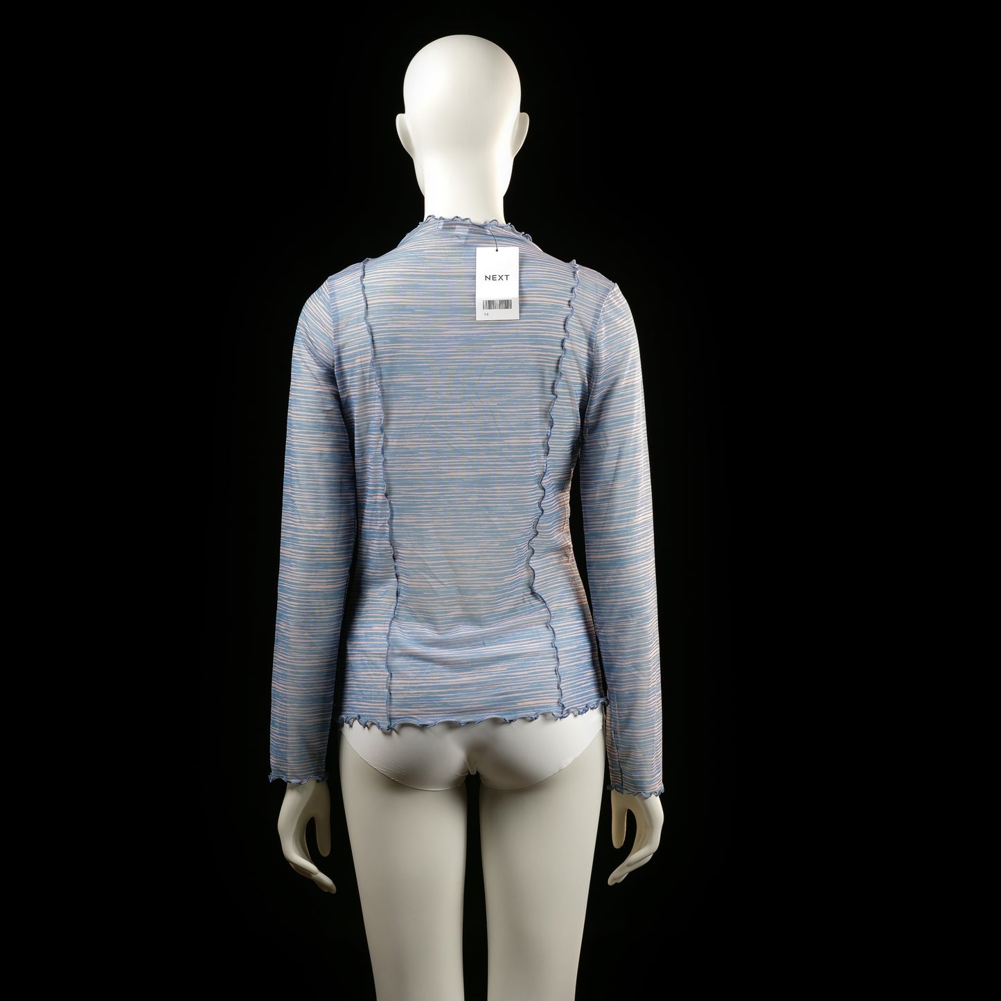 Long-sleeve top - Multicolored - Size 42 - (NEW)