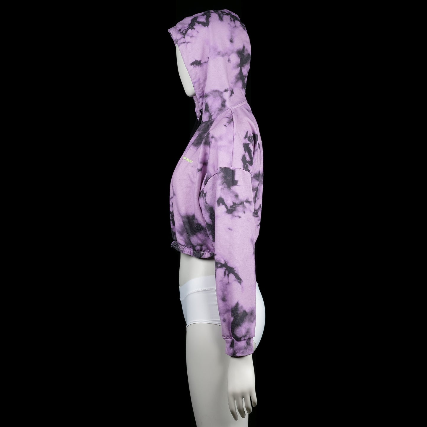 Hoodie - Purple & Black - Size M