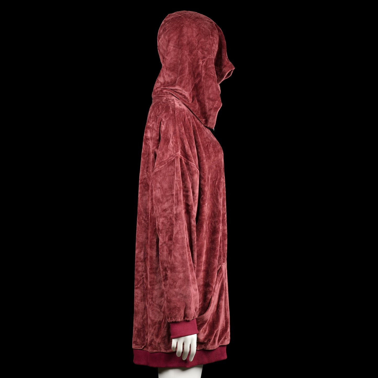 Hoodie - Burgundy - Size L - (NEW)