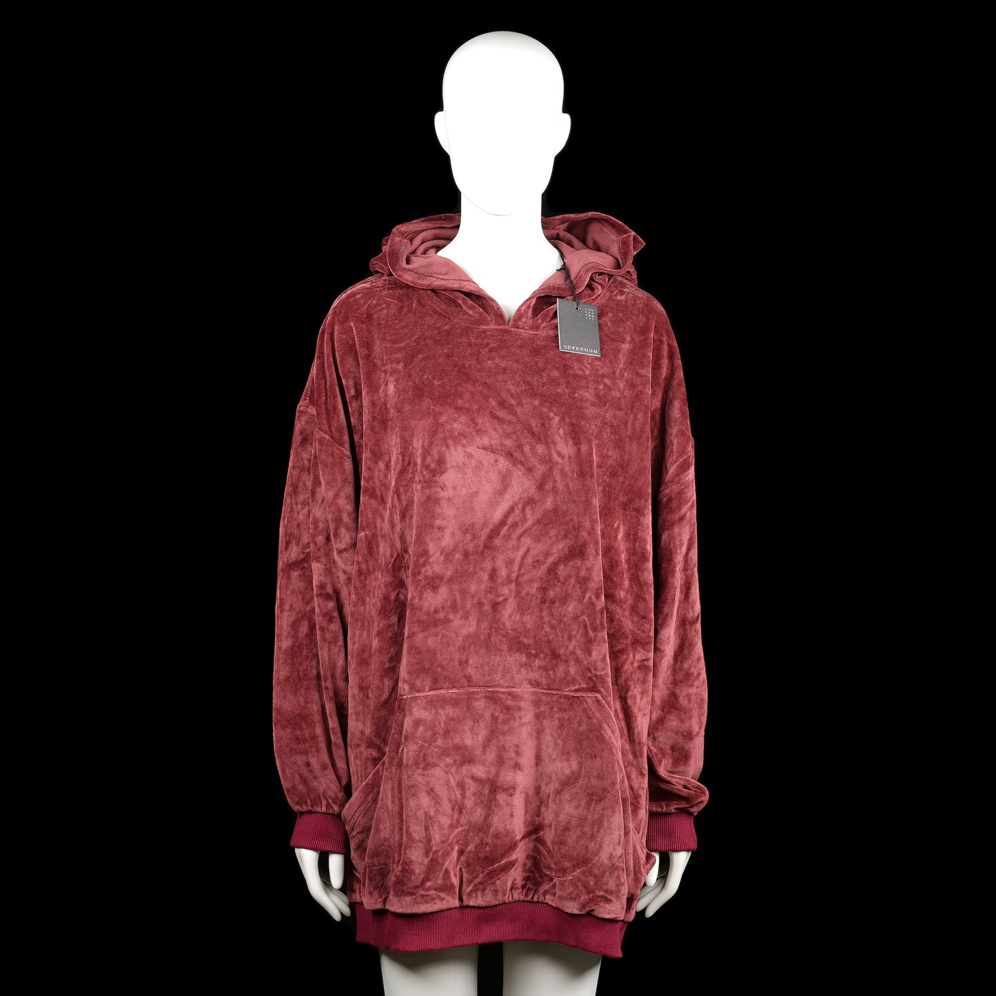 Hoodie - Burgundy - Size L - (NEW)