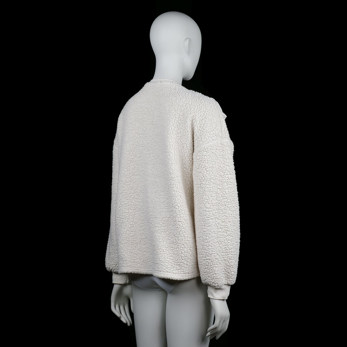 Sweatshirt - Ivory - Size M