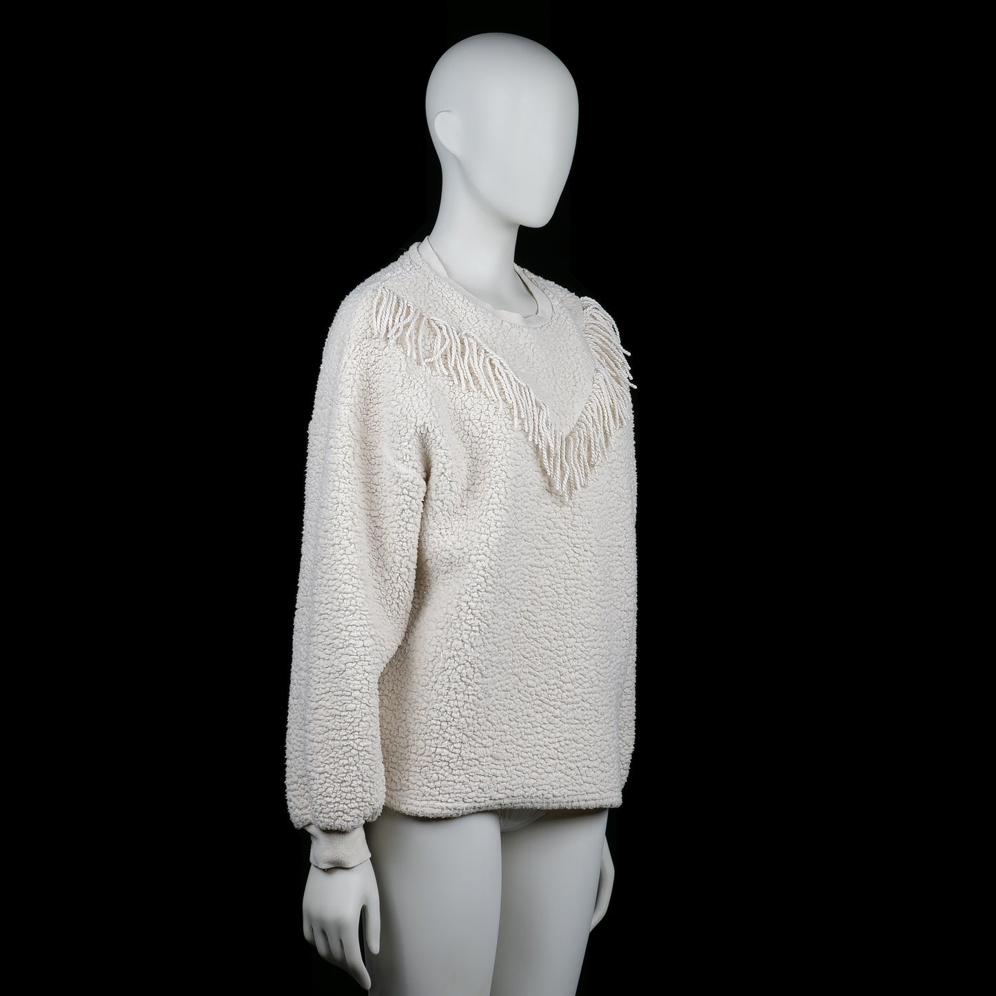 Sweatshirt - Ivory - Size M