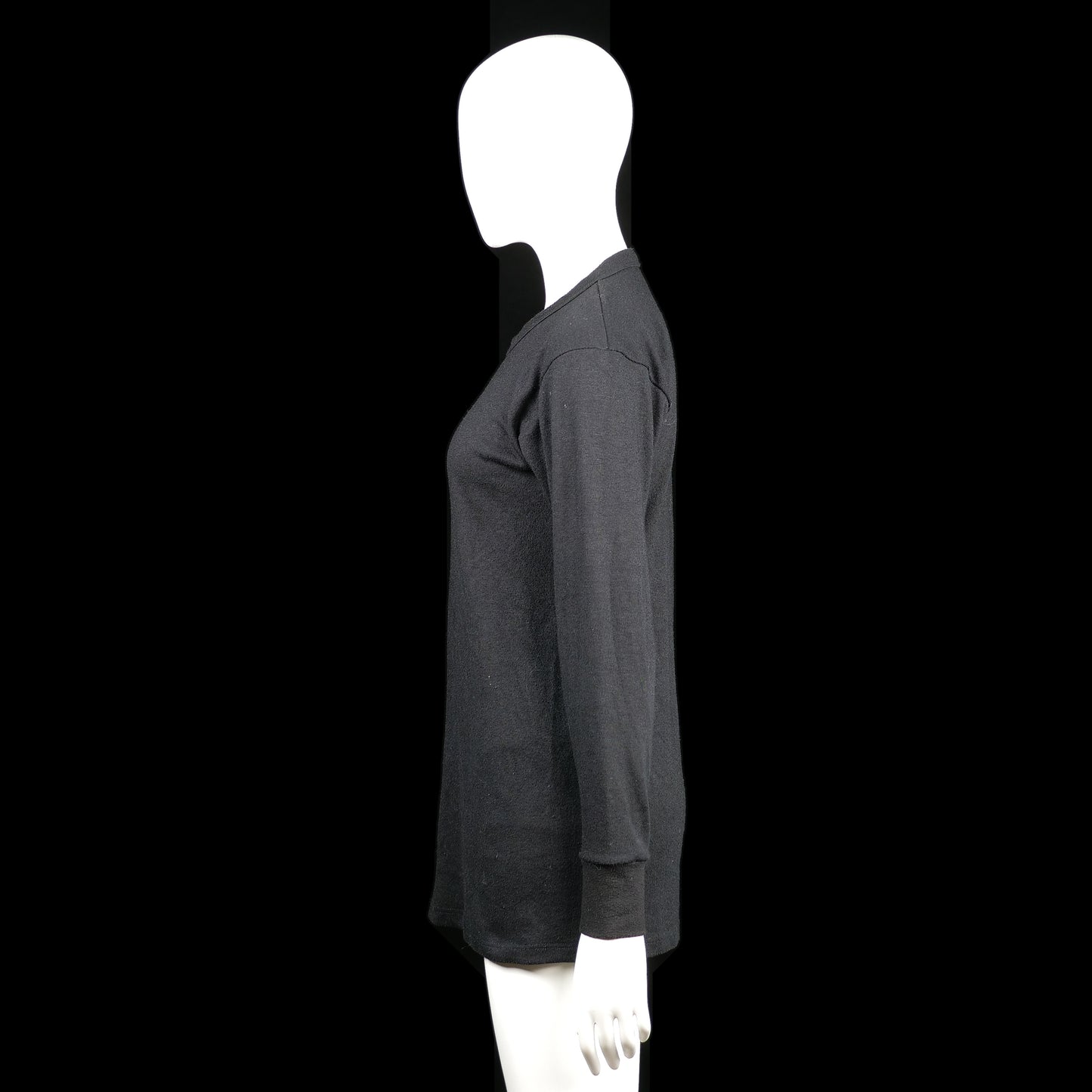 Long-sleeve top - Black - Size L