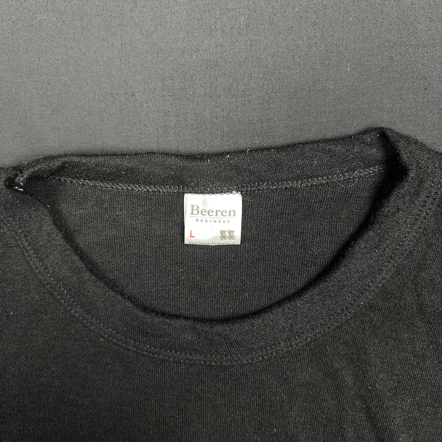 Long-sleeve top - Black - Size L