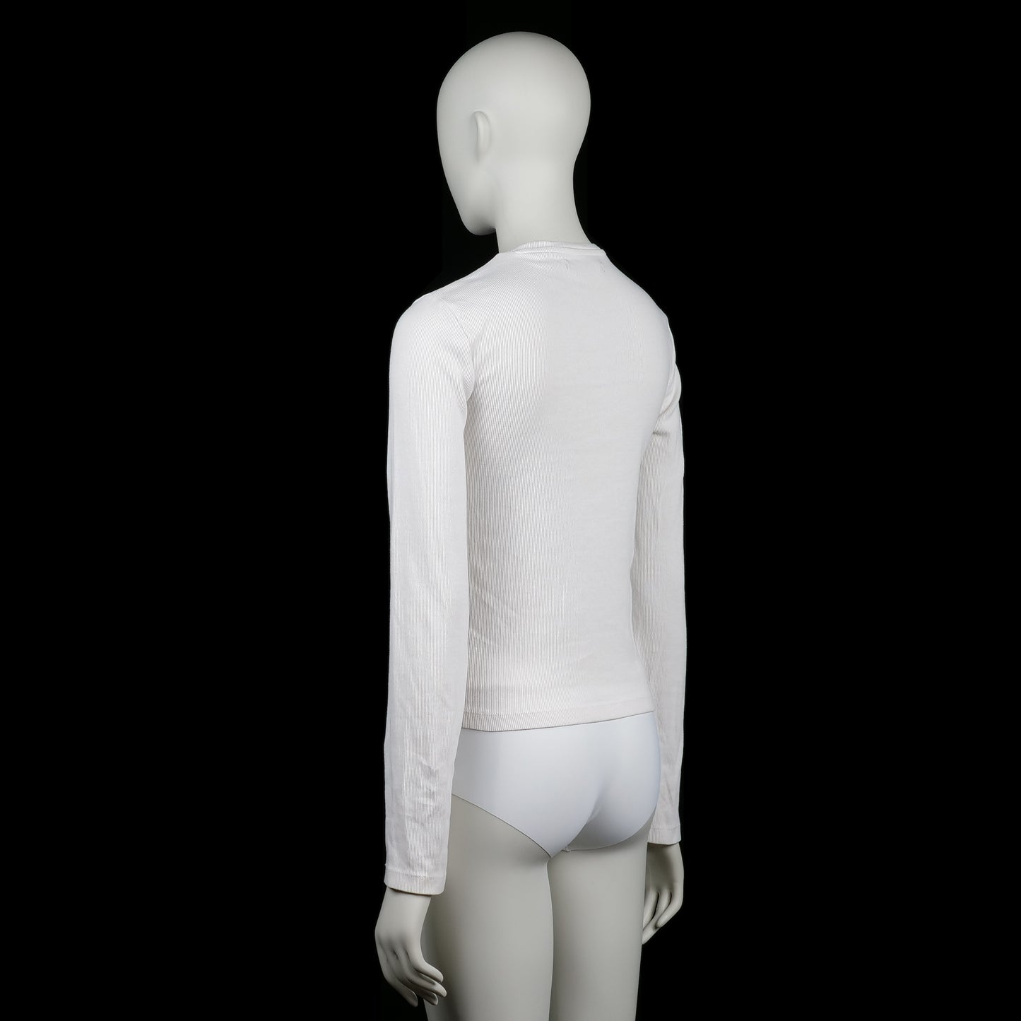 Long-sleeve top - Ivory - Size M