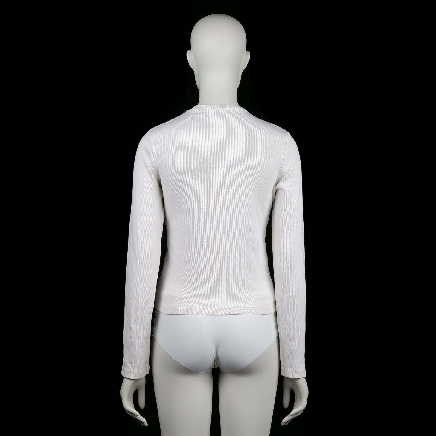 Long-sleeve top - Ivory - Size M