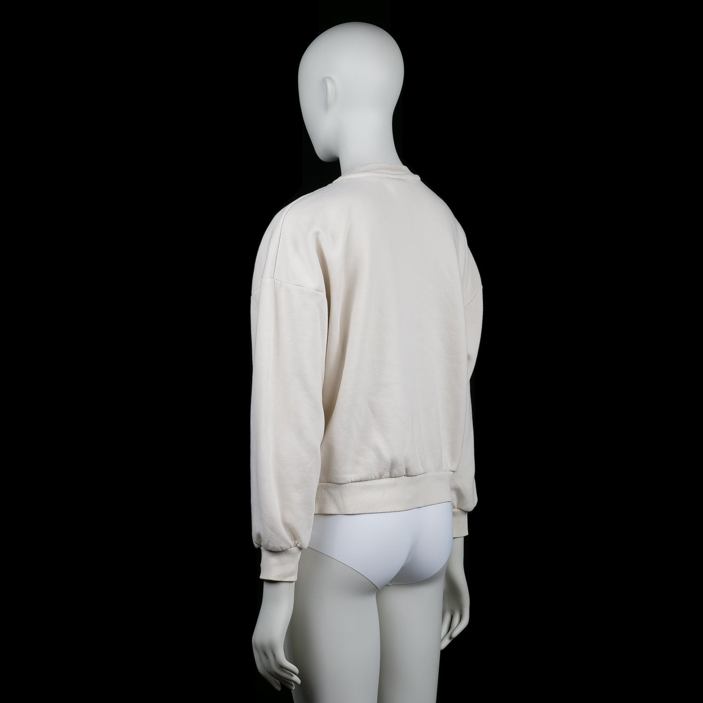 Sweatshirt - Ivory - Size S