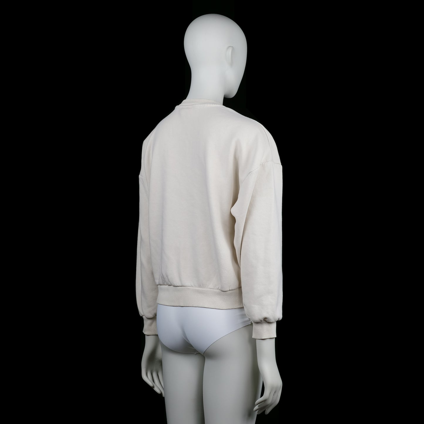 Sweatshirt - Ivory - Size S