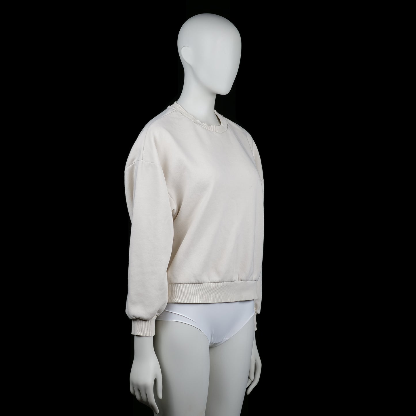 Sweatshirt - Ivory - Size S