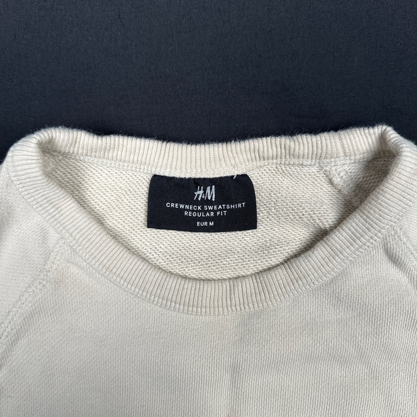 Sweatshirt - Ivory - Size M