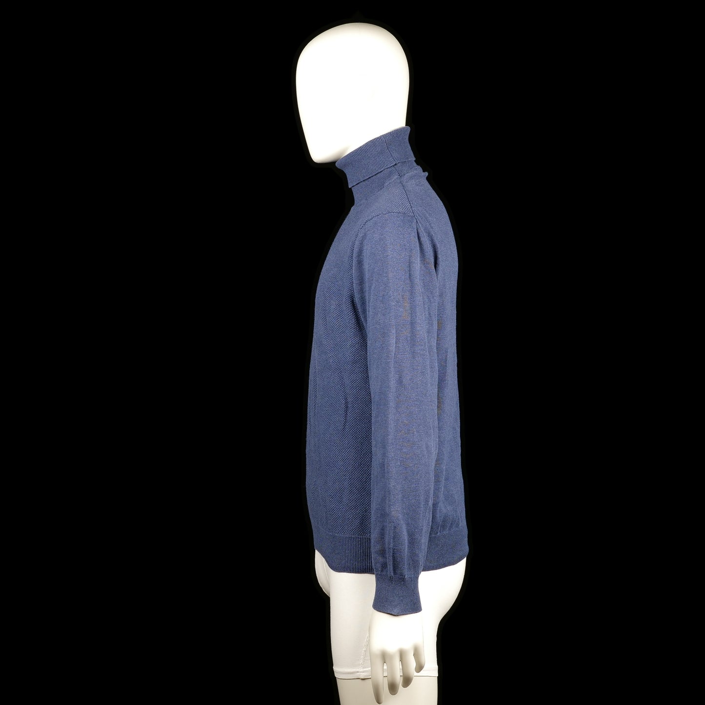 Turtleneck - Denim Blue - Size XL