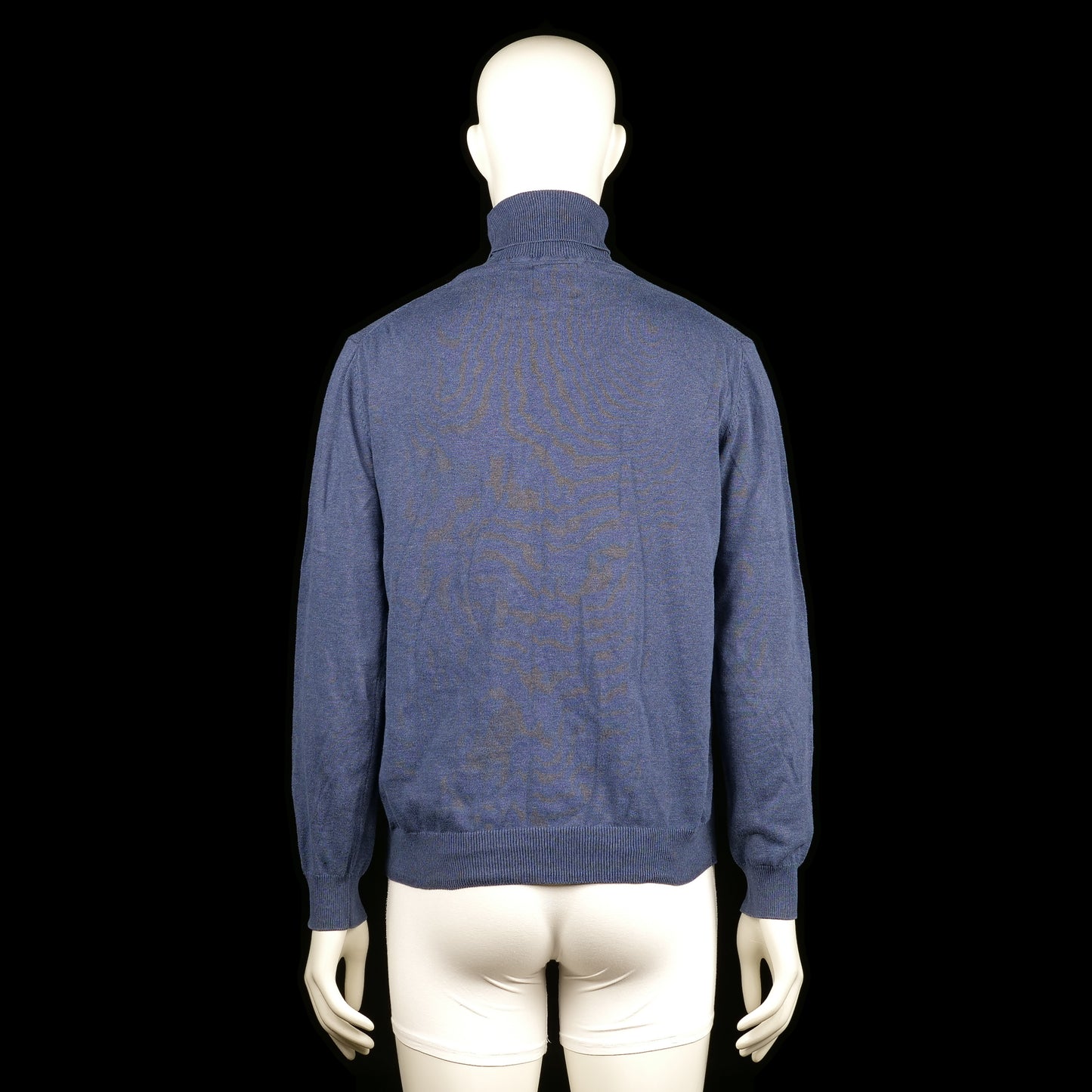 Turtleneck - Denim Blue - Size XL