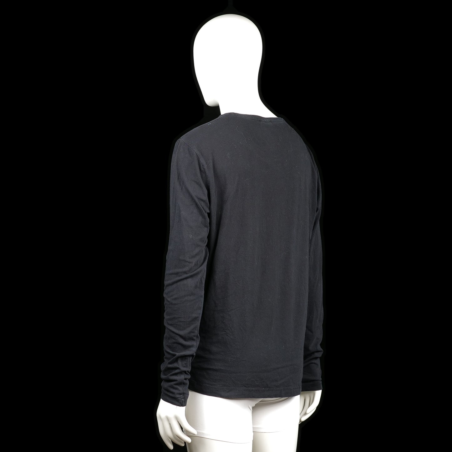 Long-sleeve top - Black - Size XL