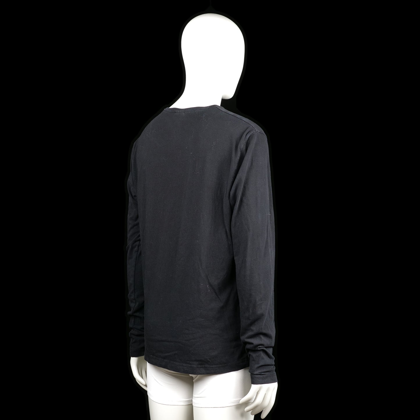 Long-sleeve top - Black - Size XL