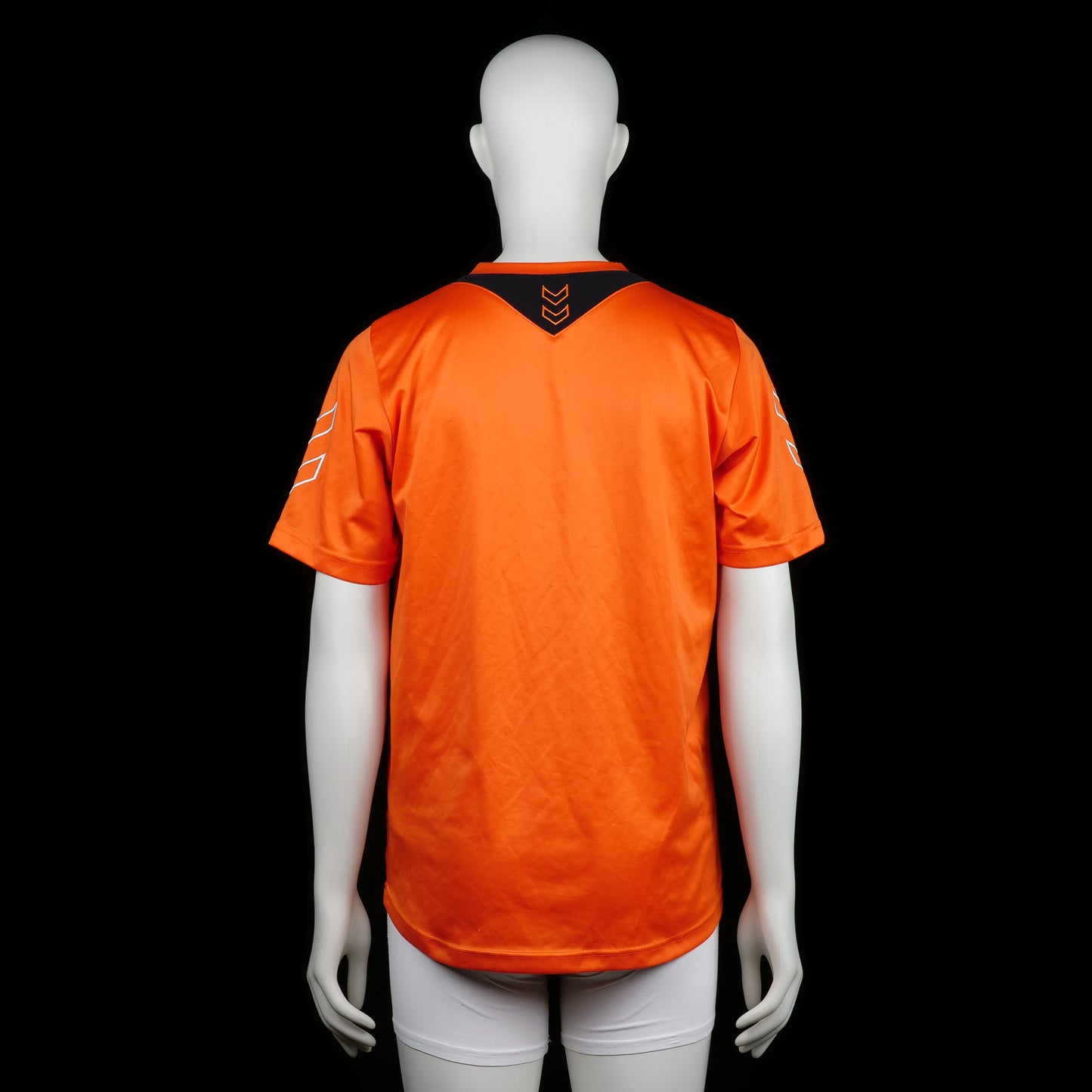 Sports top - Orange & Black - Size M
