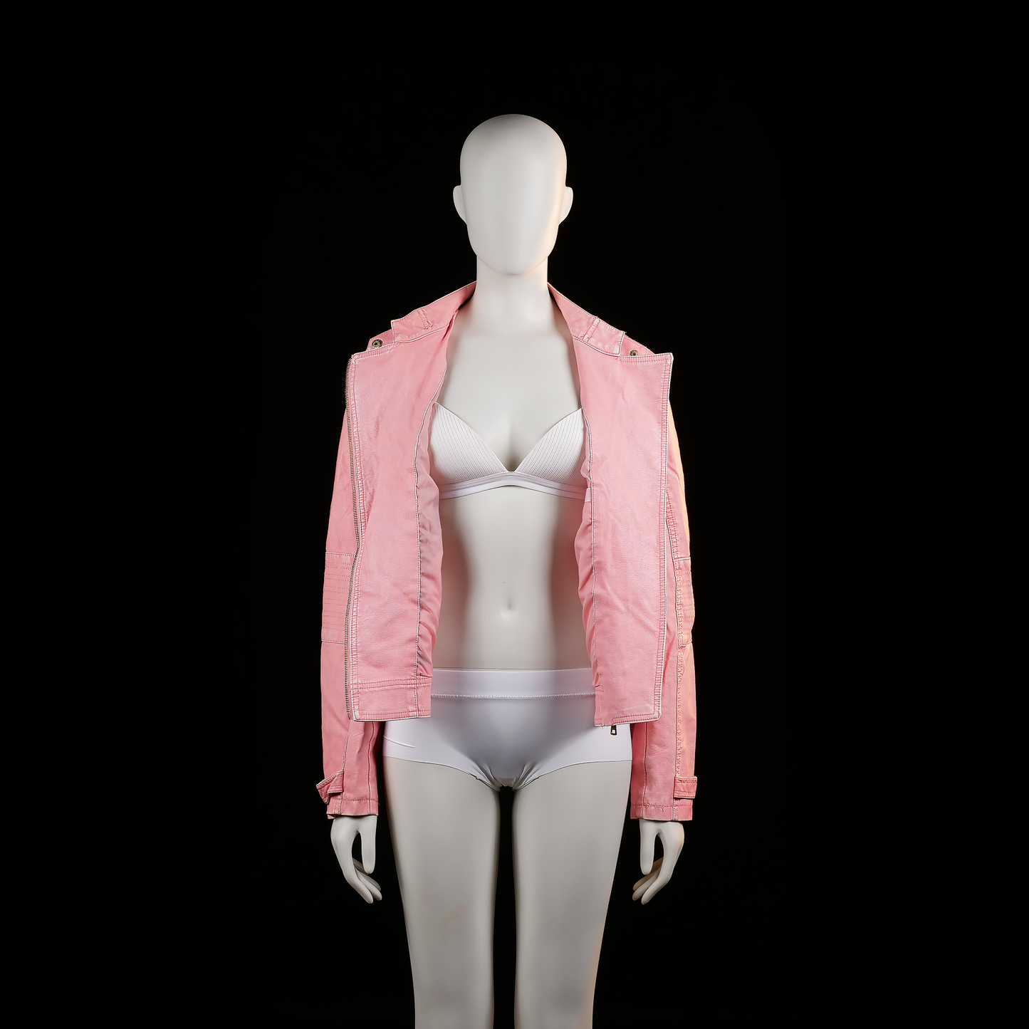 Biker jacket - Pink - Size L
