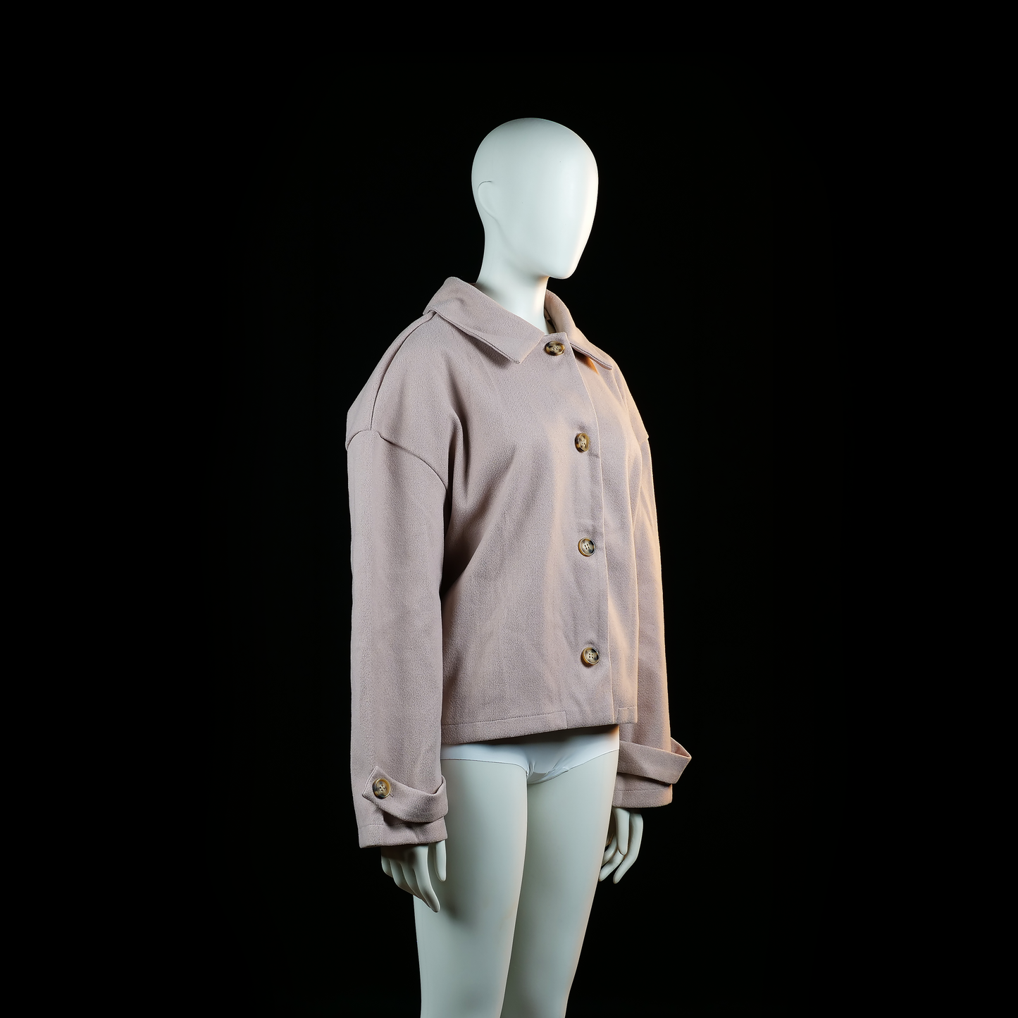 Trucker jacket - Rose - Size L