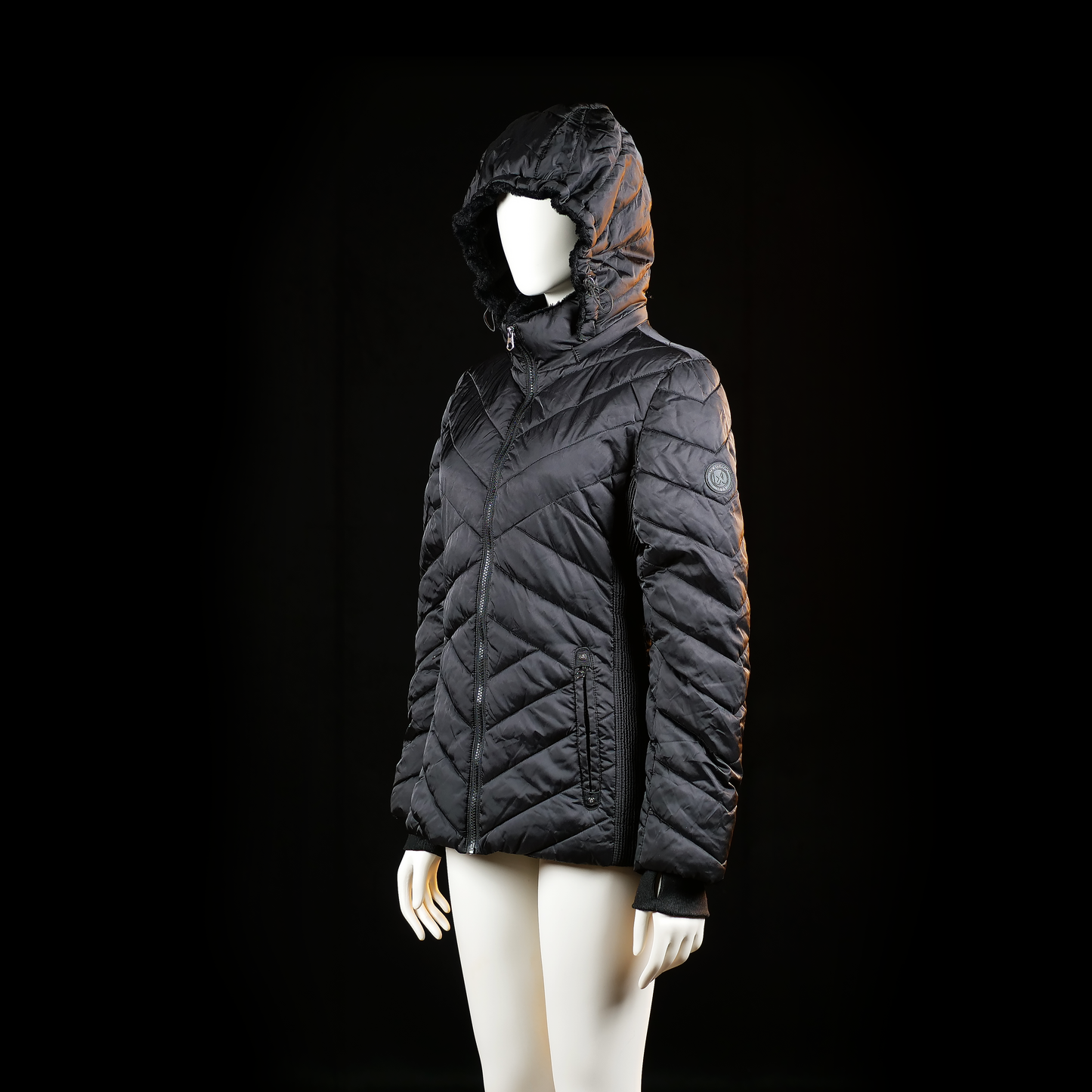 Padded jacket - Black - Size L