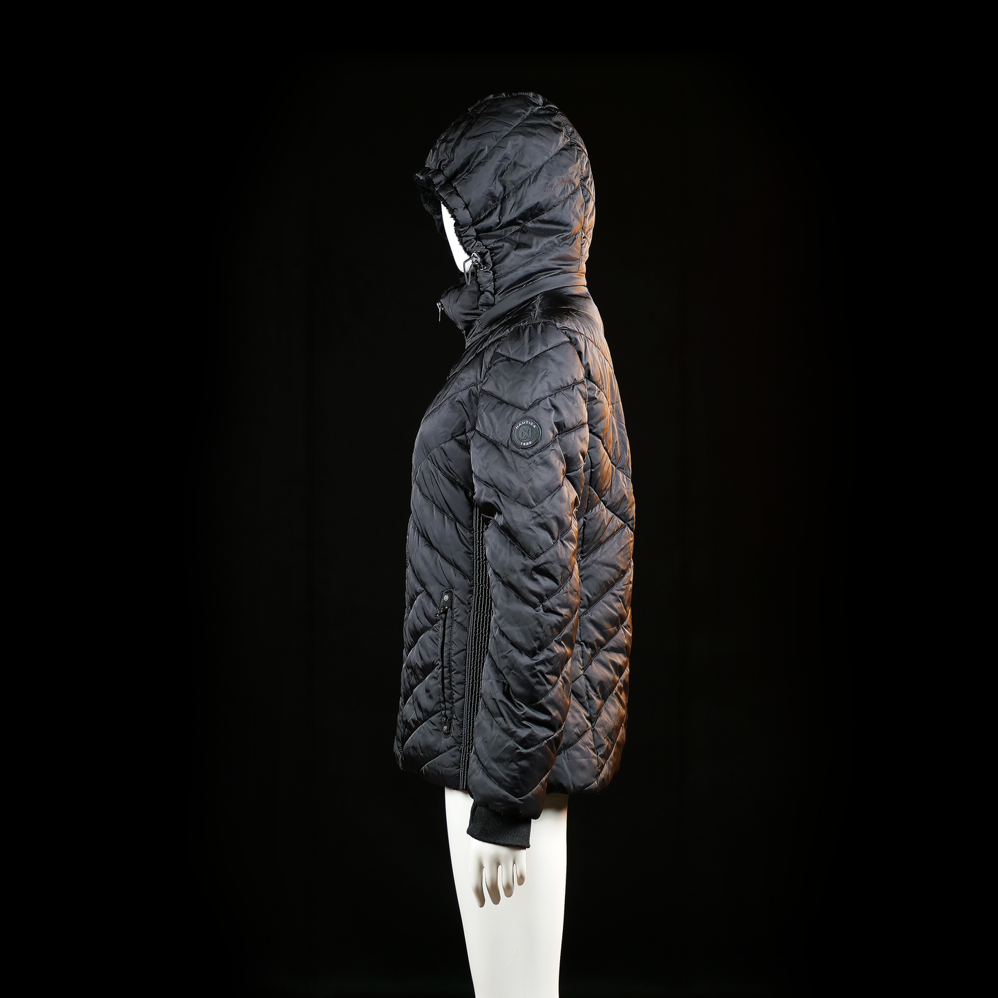 Padded jacket - Black - Size L