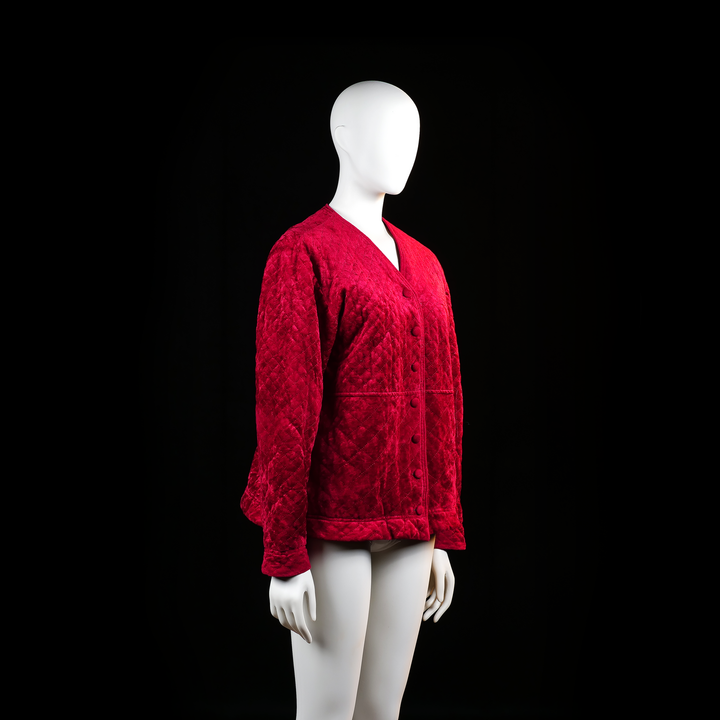 Padded jacket - Red - Size M