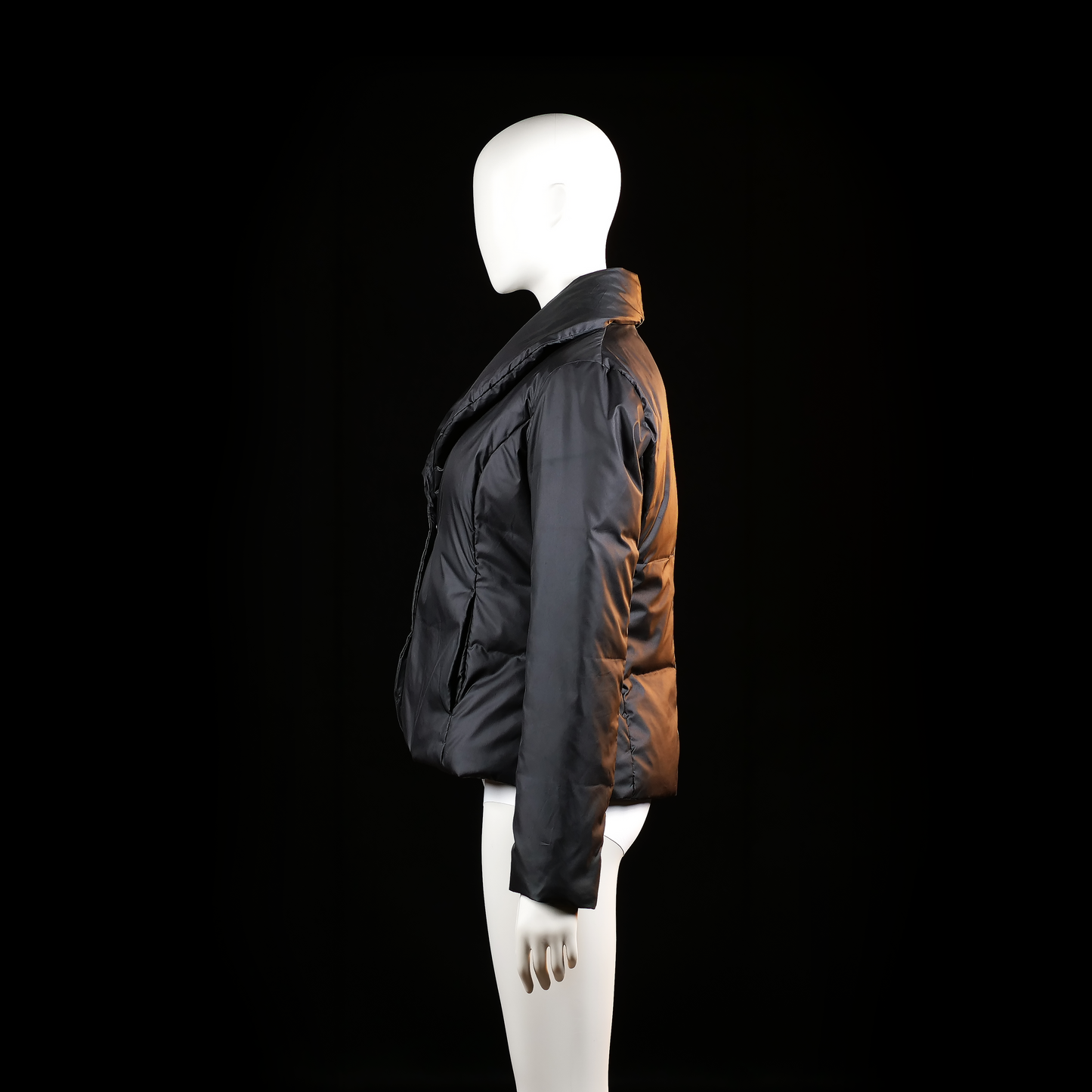 Padded jacket - Black - Size M