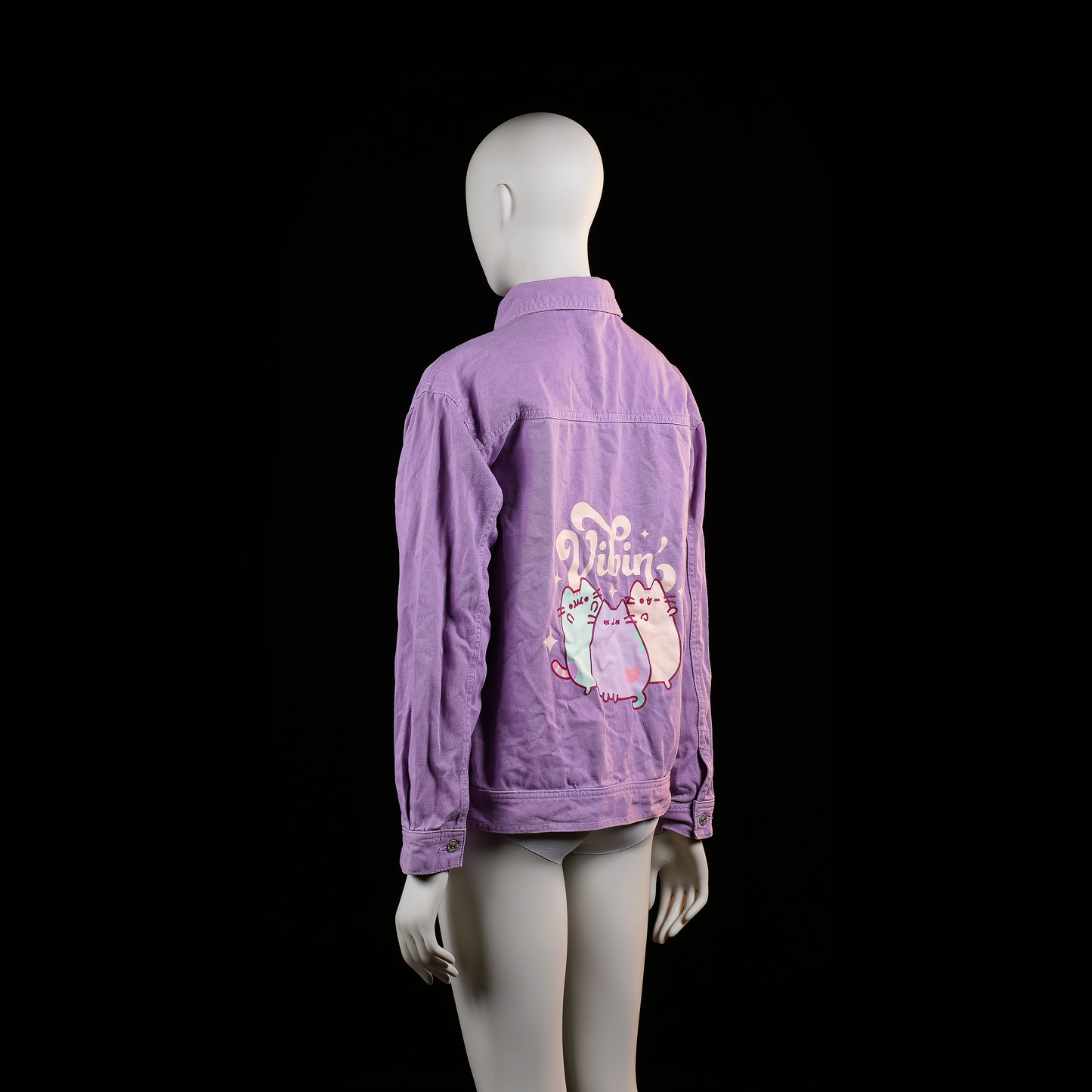 Trucker jacket - Lavender - Size 158