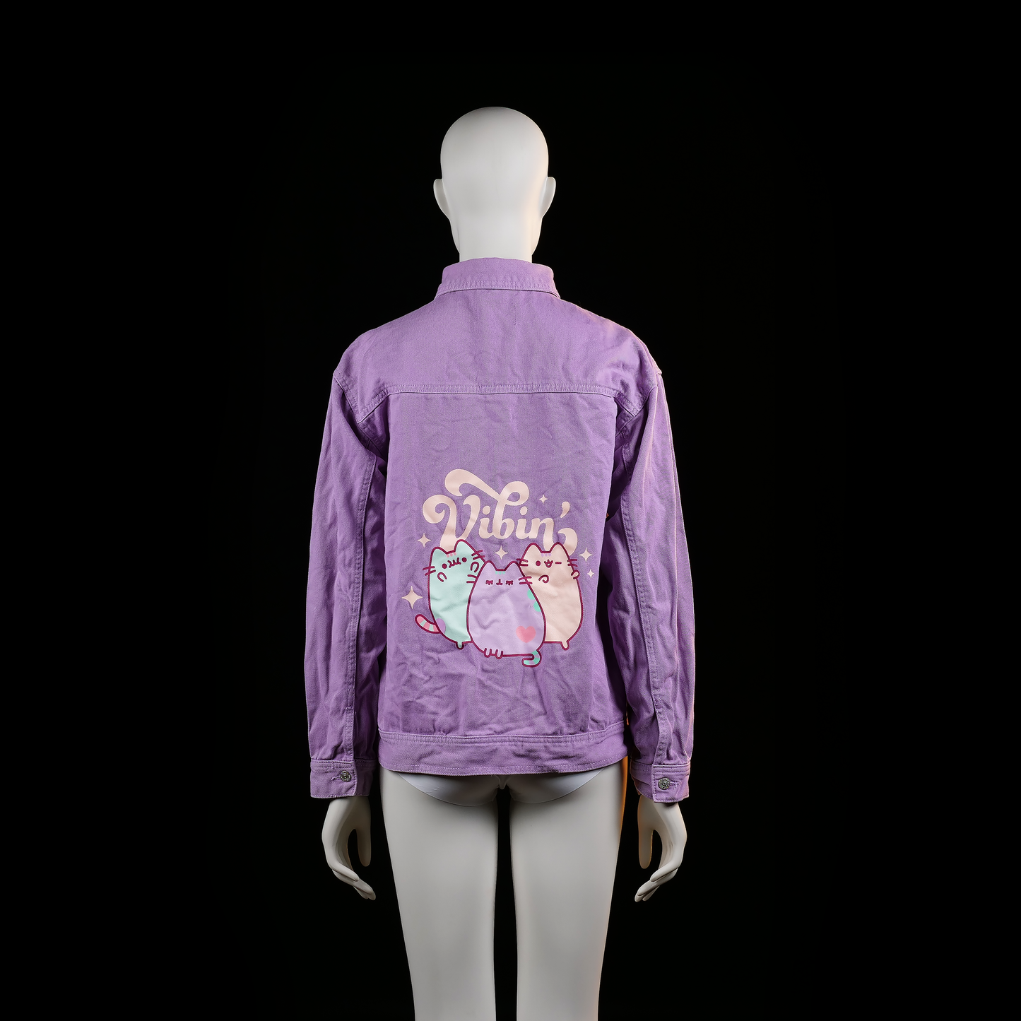 Trucker jacket - Lavender - Size 158