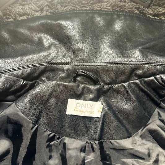 Biker jacket - Black - Size XS