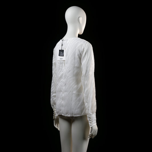 Blouse - White - Size 38 - (NEW)