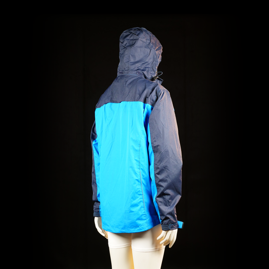 Rain jacket - Sky Blue & Navy - Size 56