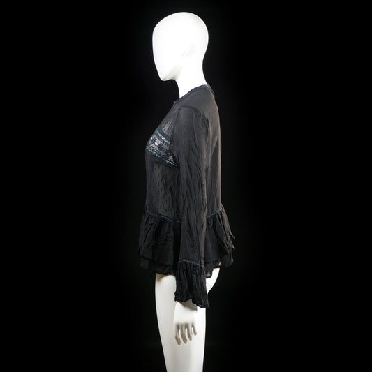 Blouse - Black - Size 42