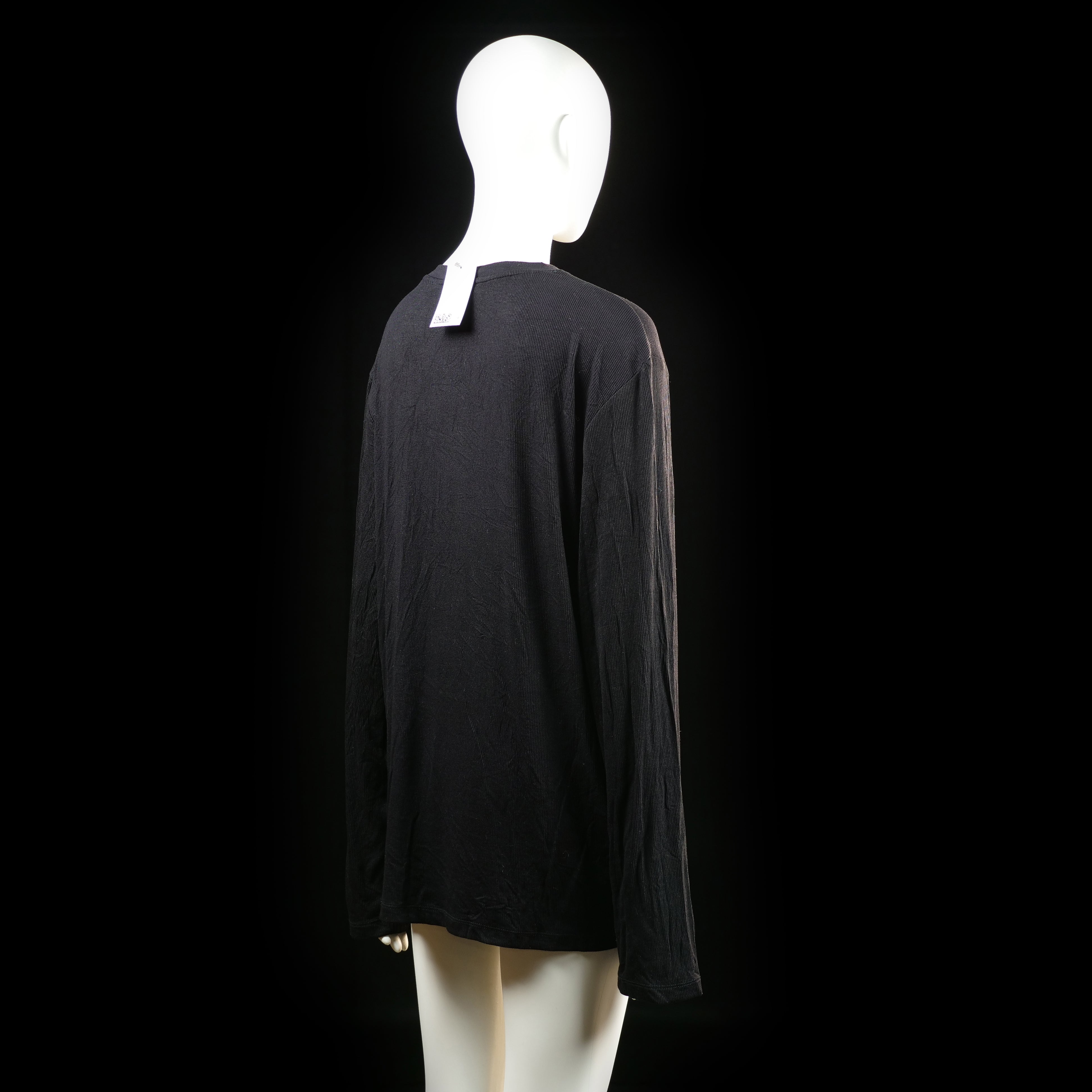 Long-sleeve top - Black - Size L - (NEW)