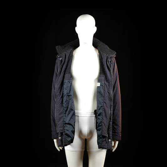 Padded jacket - Black - Size 46