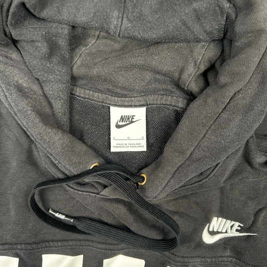 Hoodie - Black & White - Size L