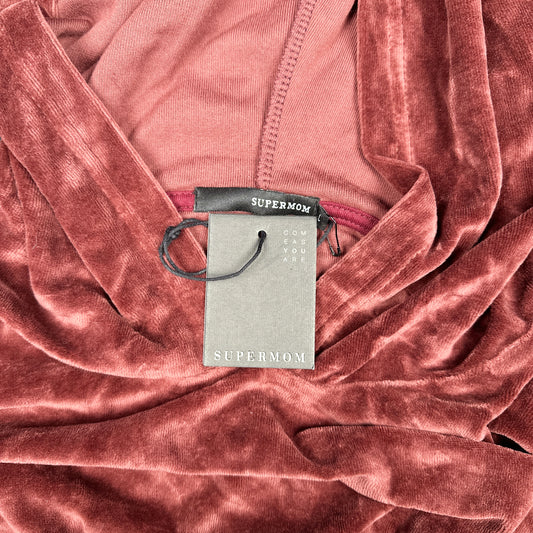 Hoodie - Burgundy - Size L - (NEW)
