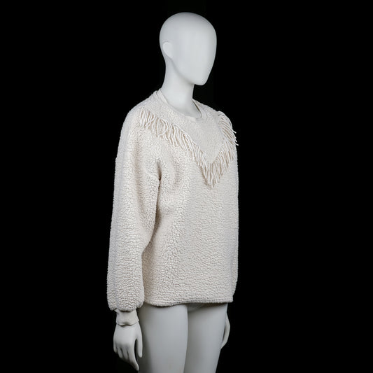 Sweatshirt - Ivory - Size M