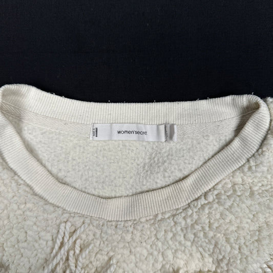 Sweatshirt - Ivory - Size M