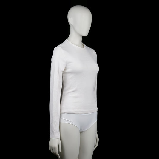 Long-sleeve top - Ivory - Size M