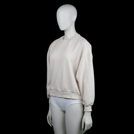 Sweatshirt - Ivory - Size S