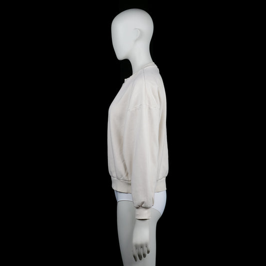 Sweatshirt - Ivory - Size S