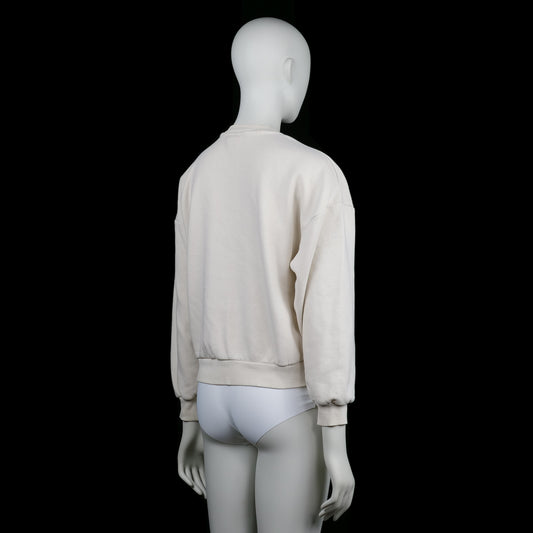 Sweatshirt - Ivory - Size S