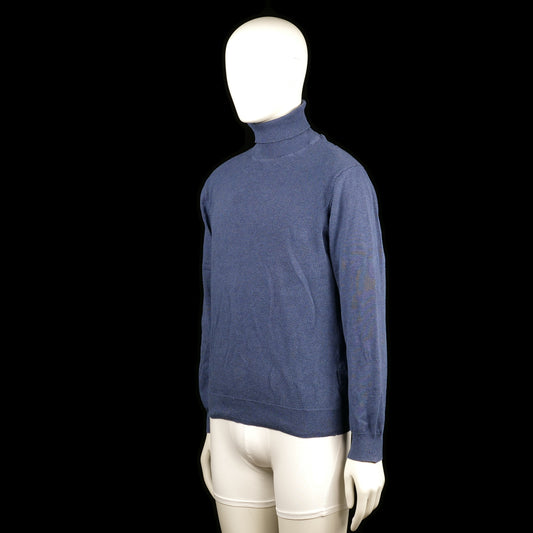 Turtleneck - Denim Blue - Size XL