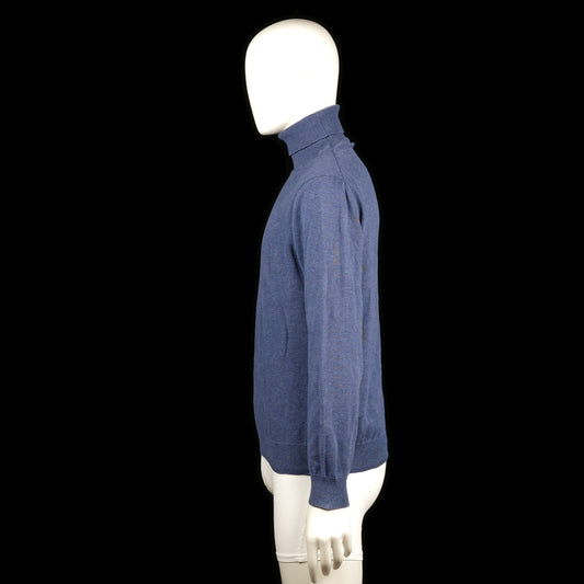Turtleneck - Denim Blue - Size XL