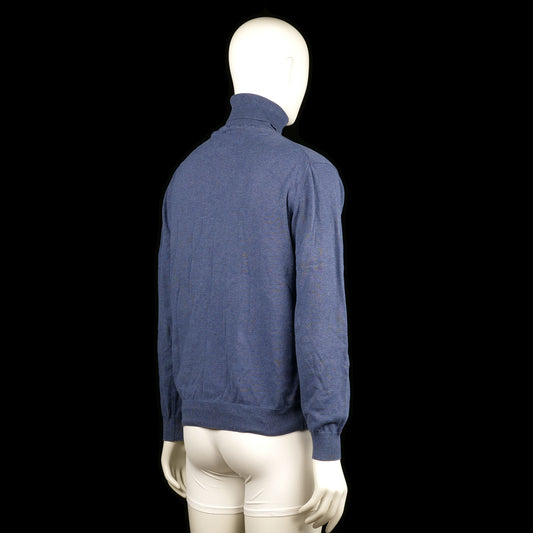 Turtleneck - Denim Blue - Size XL