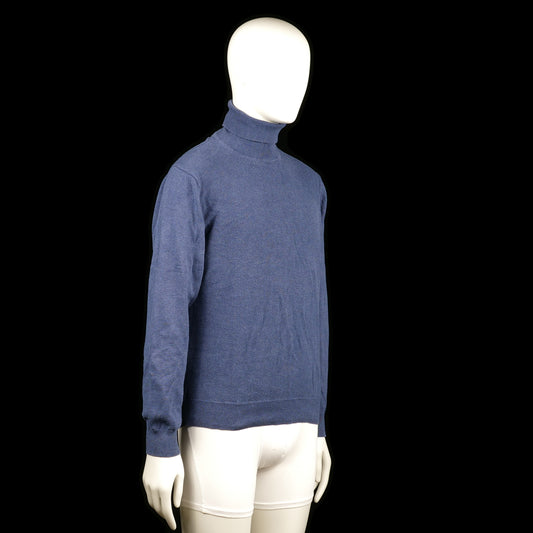 Turtleneck - Denim Blue - Size XL