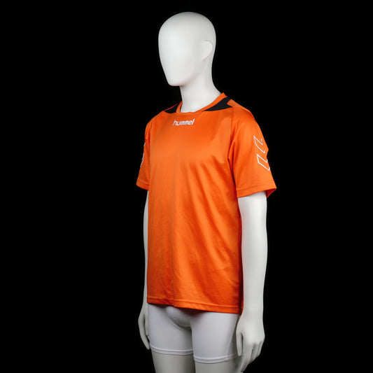 Sports top - Orange & Black - Size M