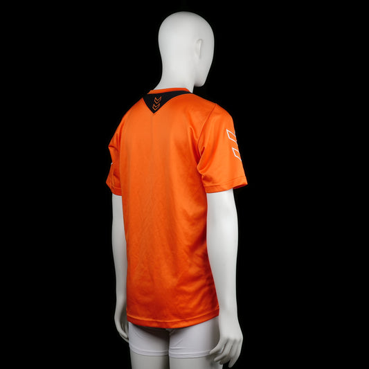 Sports top - Orange & Black - Size M