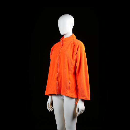 Fleece jacket - Orange - Size L