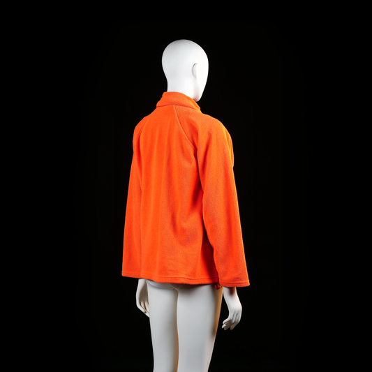 Fleece jacket - Orange - Size L